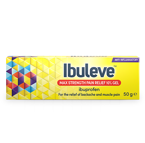 Ibuleve Max Strength Pain Relief Gel Pack